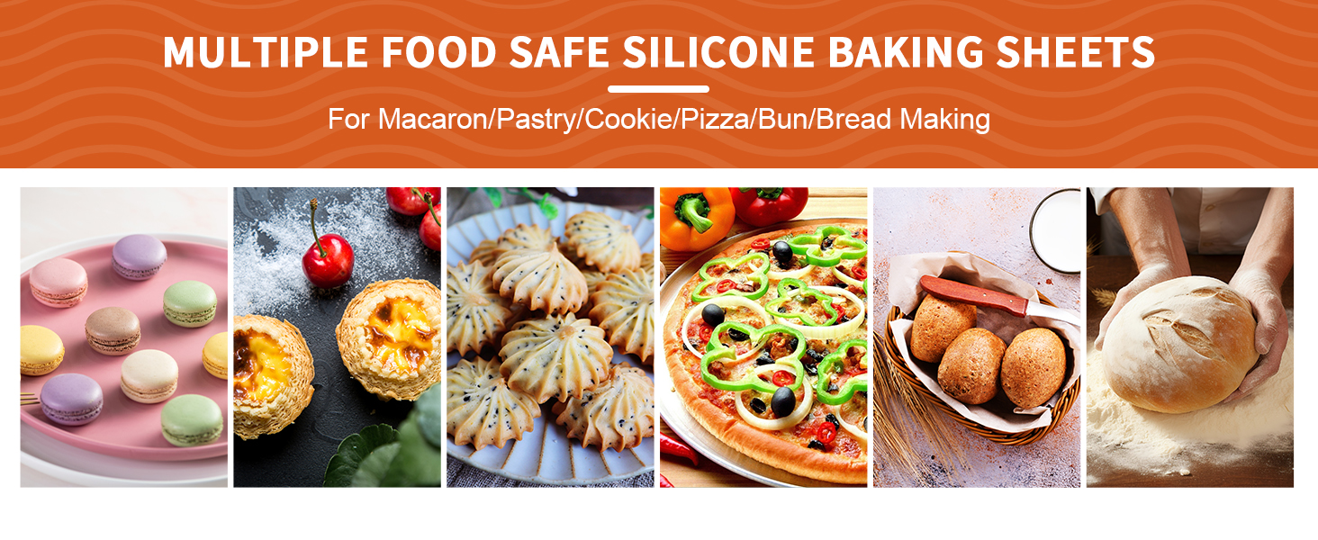 KitchenRaku Silicone Baking Mat, 16.5