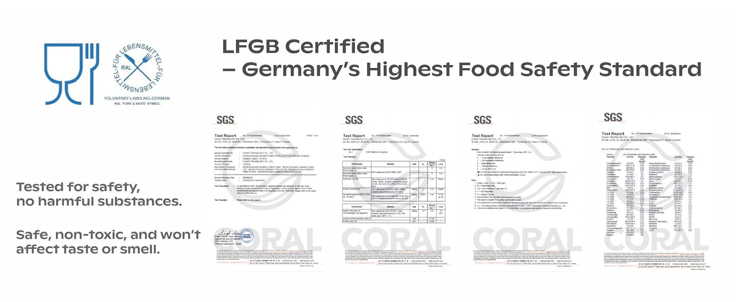 CORAL Light Brown 100% Compostable Forks - 120 Heavy Duty Forks (7.0 inch) - Break Resistant with Smooth Edges, Ocean Friendly Alternative to Plastic Silverware - Biodegradable & Disposable Forks