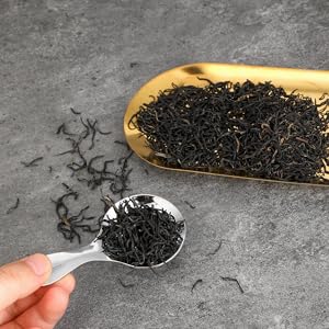 5 PCS Short Handle Spoons Silver Mini Scoops Stainless Spoons for Canisters Small Coffee Scoops Candy Scoops for Condiments Tea Desserts Coffee