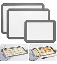KitchenRaku Perforated Silicone Baking Mat, 15.7