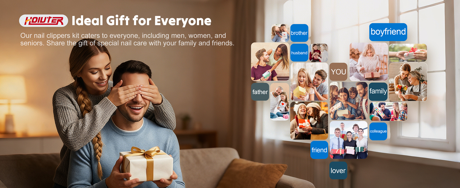 German Nail Clippers for Men Women, 2026 Upgraded Ultra Sharp Stainless Steel Nail Clippers for Thick Nails, Luxurious Ultra Sharp Nail Clippers Set with Nail File for Seniors (Silver)