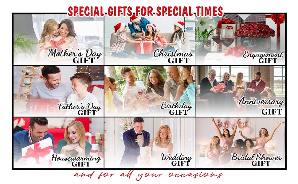 Personalized Charcuterie Board Gifts Set, Custom Large Cheese Board, Charcuterie Board for Wedding, Anniversary, Birthday, Housewarming, Engagement, Party, New Home Gift Couple, Fathers Day, Christmas