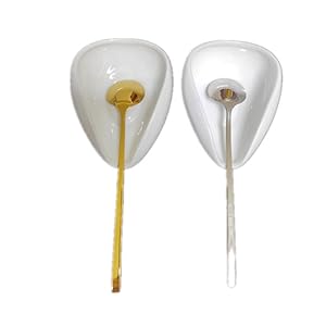 Ceramic Spoon Rest, Mini Coffee Spoon Holder for Coffee Tea Spoons Stirrers, Coffee Station Decor Coffee Bar Accessories