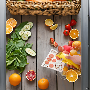 Yellow Food Manual Slicer, Stainless Steel Food Slicer, Banana Strawberry Cucumber Carrot Egg Vegetable Fruit Multifunctional Slicer, Handheld Portable Small Food Slicer Mandolines and Slicers