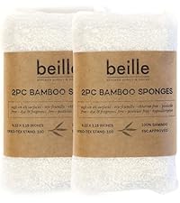 Beille Wheat Straw Skimmer Spoon with Stainless Steel Handle Cooking Baking Kitchen Utensils, 13.5 Inch