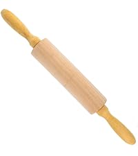 Beille Wheat Straw Skimmer Spoon with Stainless Steel Handle Cooking Baking Kitchen Utensils, 13.5 Inch