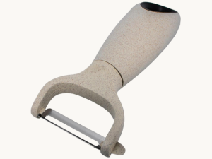 Beille Wheat Straw Skimmer Spoon with Stainless Steel Handle Cooking Baking Kitchen Utensils, 13.5 Inch