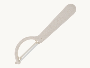 Beille Wheat Straw Skimmer Spoon with Stainless Steel Handle Cooking Baking Kitchen Utensils, 13.5 Inch