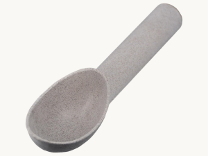 Beille Wheat Straw Skimmer Spoon with Stainless Steel Handle Cooking Baking Kitchen Utensils, 13.5 Inch