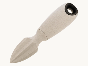 Beille Wheat Straw Skimmer Spoon with Stainless Steel Handle Cooking Baking Kitchen Utensils, 13.5 Inch