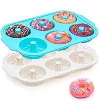 Regular 12 Cup and Mini 24 Cup Nonstick Cupcake Pan Set Silicone Muffin Pan for Baking Silicone Cupcake Mold with Metal Reinforced Frame BPA Free (2 Pcs, Cream)