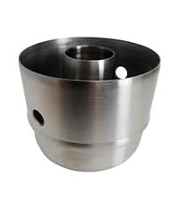 OCS Parts 8 Quart Mixing Bowls | Set of 2 | 13.25-Inch Stainless Steel Professional Grade Flat Base Mixing Bowls for Home and Commercial Kitchens