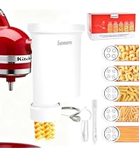Pasta Roller for Kitchenaid Stand Mixer, Pasta Maker for Kitchenaid Mixer Attachments, Stainless Steel Pasta Attachment for Kitchenaid Stand Mixer, 8 Gears Adjustable by Gomen