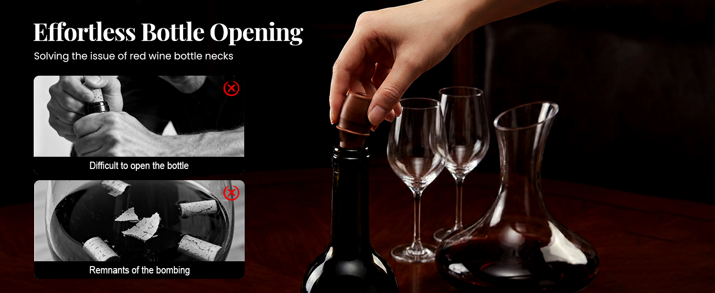 2026 Upgraded Wine Stoppers for Wine Bottles, Reusable Sparkling Wine Bottle Silicone Wine Bottle Stopper, Cover Wine Bottle Caps for Champagne Beer Home Kitchen Bars Use (4)