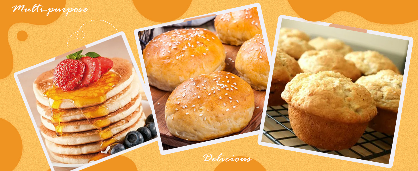 6pcs English Muffin Rings, 4 Inch Double Rolled Stainless Steel Crumpet & Tart Rings, Non-Stick for Muffin, Crumpet, Fry Eggs