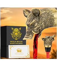 Dragon Head 2-In-1 Wine Bottle Pourer and Stopper, Gifts for Men Women Dragon Fans, Liquor Bottle Pourers Spout for Alcohol Spirits, Wine Accessories, Dark Silver