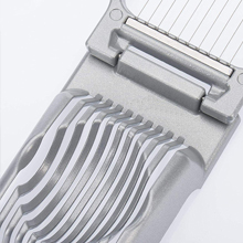 Egg Slicer for Hard Boiled Eggs, Stainless Steel Wire, Multipurpose Heavy Duty Aluminium Egg Cutter for Egg, Salads, Sandwiches, Strawberries, Mushrooms, Soft Cheese, Red