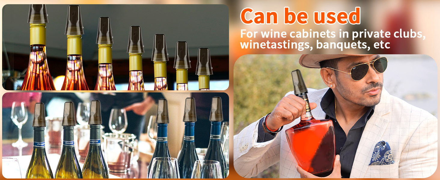 25 Pieces Pour Spout Cover, Universal Dust Caps for Pourers Translucent Plastic Dust Cover for Bottle Caps, Liquor Bottle Covers Bottle Cover Dust for Home Kitchen Tools Supplies -Black