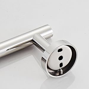 Chrome Bathroom Hardware Set 5 Piece with Towel Racks for Bathroom, SUS304 Stainless Steel Bath Towel Bar Set, 24 Inch Wall Mounted Accessories Kit…