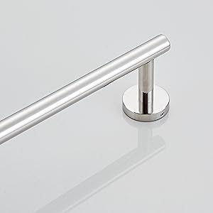 Chrome Bathroom Hardware Set 5 Piece with Towel Racks for Bathroom, SUS304 Stainless Steel Bath Towel Bar Set, 24 Inch Wall Mounted Accessories Kit…