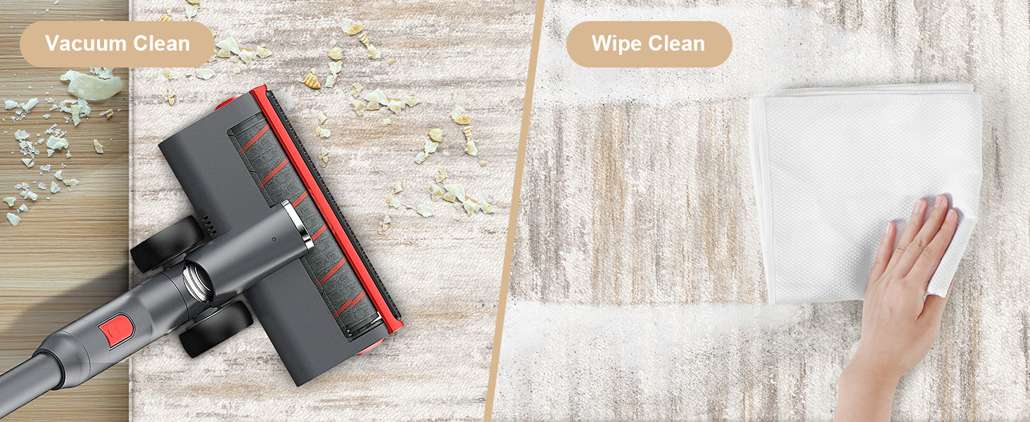 KIMODE Anti Fatigue Kitchen Mats for Floor 2 Piece, Cushioned Abstract Kitchen Rugs,Memory Foam Kitchen Floor Mats, Standing Desk Mats for Laundry, Office, Sink Light Brown Multi 17