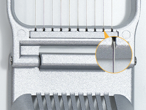 Heavy Duty Stainless Steel Wire Egg Slicer for Hard Boiled Eggs & Strawberry Other Soft Food