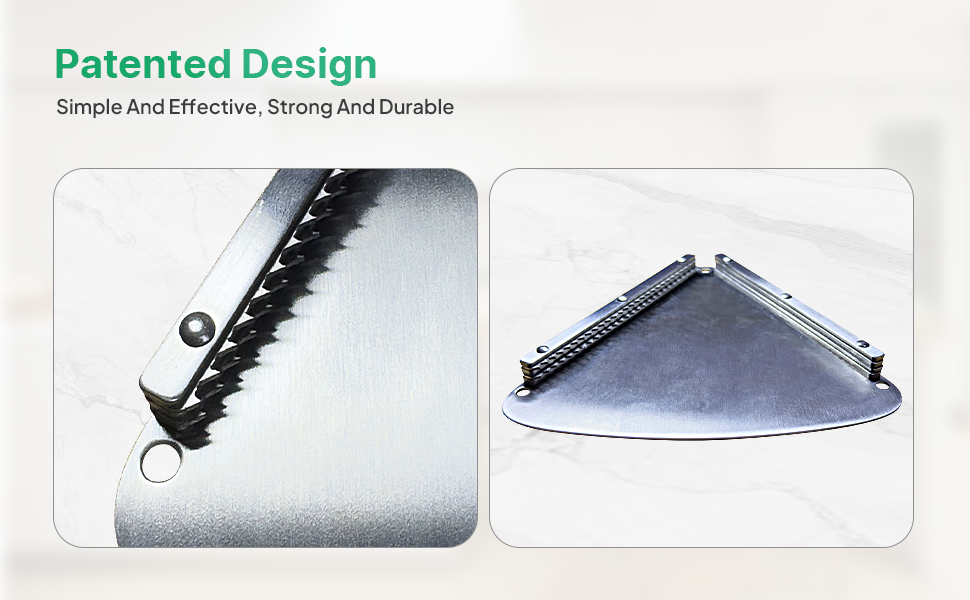 Upgraded Stainless Steel Under Cabinet Jar Opener for Seniors, Under Cabinet Jar Openers for Weak Hands, Jar Lid & Bottle Cap Opener Tool, Under Counter Can Opener, One Handed Jar opener