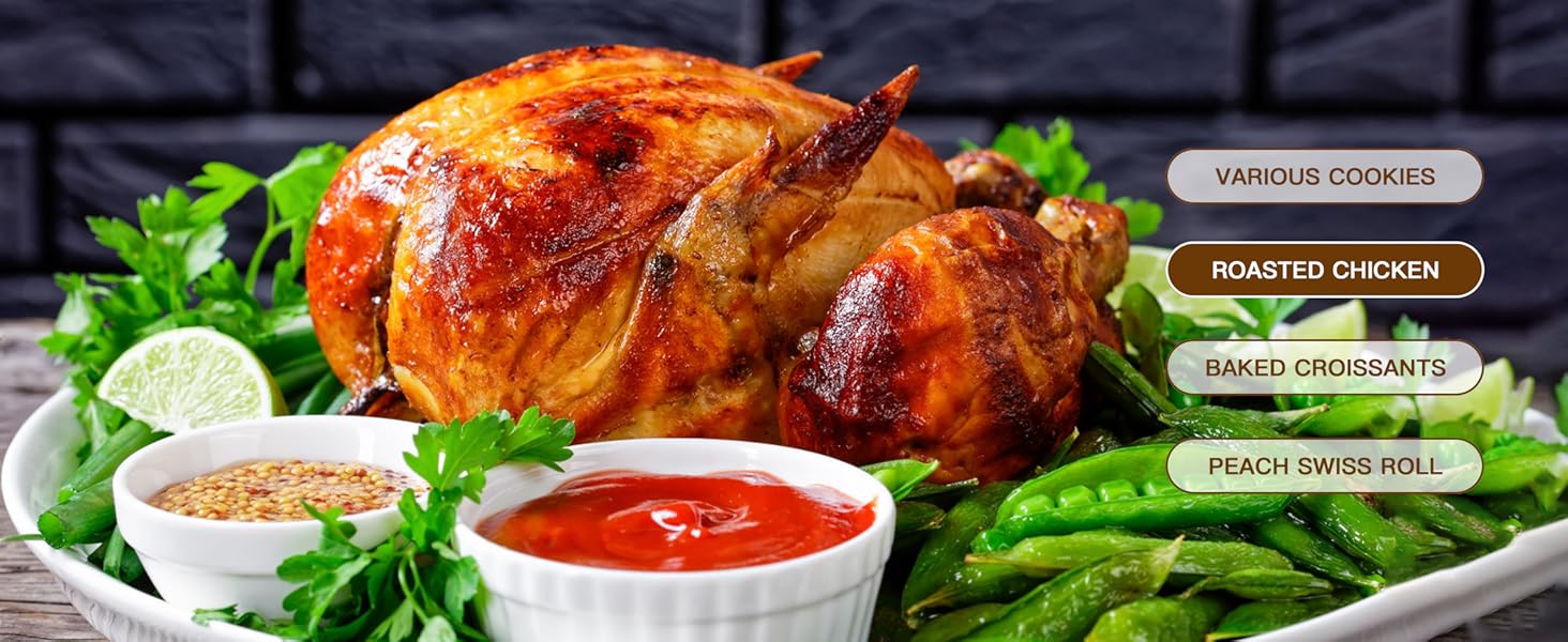 Baking Sheet Pan Set of 3, Commercial Cookie Sheets for Baking, Nonstick Half/Quarter/Jelly Roll Pans Replacement Toaster Oven Tray, Heavy Duty & Easy Clean, Champagne Gold