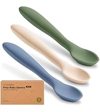 KeaBabies 2pk Silicone Placemats for Toddlers, Kids - 12x9 Non Slip Suction Baby Silicone Placemat for Restaurants, Dining Table,Travel, Easy to Clean, Food Grade/BPA-Free,Small Baby Table Mat(Slate)