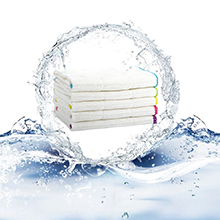 10 Pack Dishcloths White Fiber Dish Cloths Towels Set 12