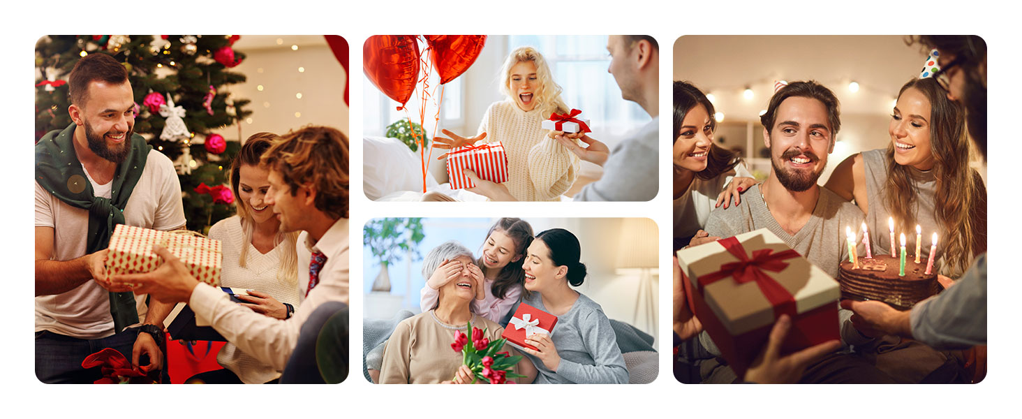 Electric Wine Opener, Rechargeable Cordless Wine Accessories, Stainless Steel Cordless Automatic Wine Bottle Corkscrew with Vacuum Stoppers, Foil Cutter for Home Party Wedding, Bars(Black)