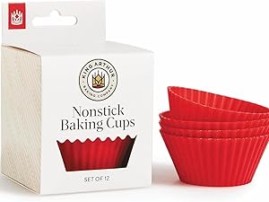 King Arthur Baking Company English Muffin Rings, Stainless Steel, Round Set Of 12 For Cooking And Batch Baking Thinner Batters