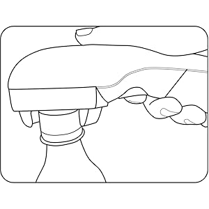 Electric Bottle Opener for Seniors - Automatic Solution for Easy Opening of Water Bottles. Ideal for Weak Hands or Those with Arthritis. Perfect for Soda, Milk, Juice. Battery Powered.