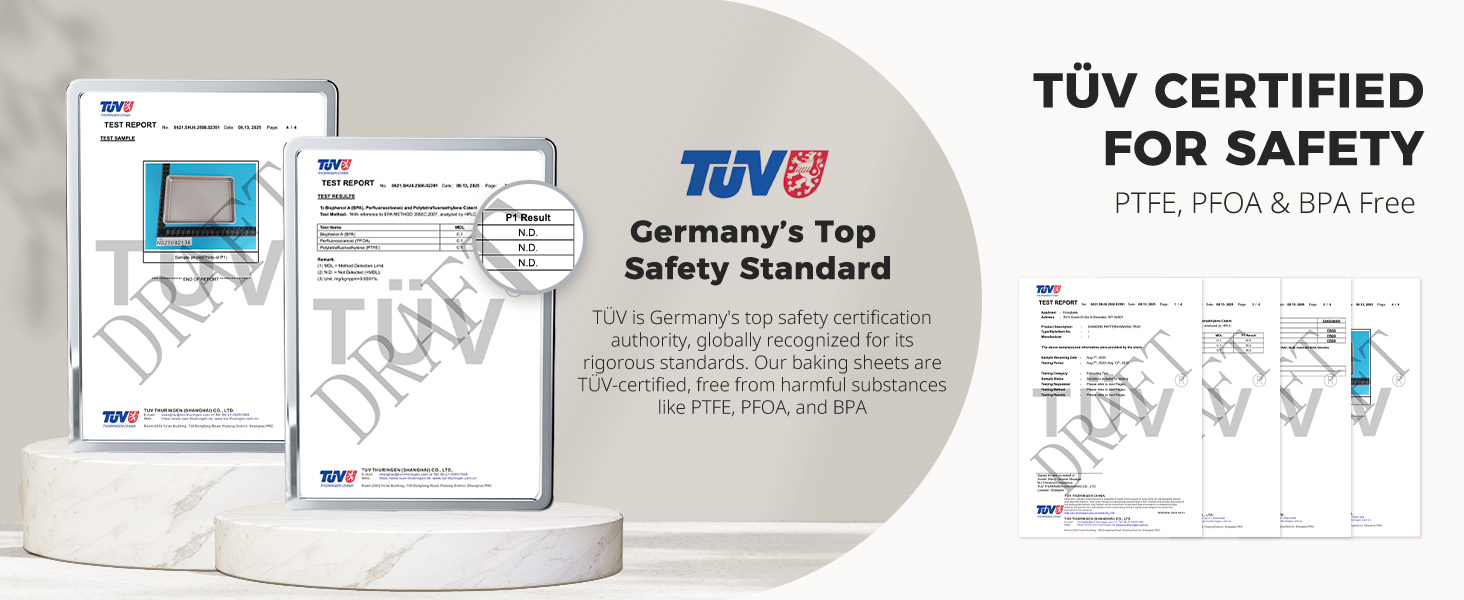 HONGBAKE 9-Piece Baking Pans Set Nonstick, Stackable Non Toxic Bakeware Sets with Diamond Texture, Oven Pan Set for Cooking, Includes Cookie Sheet with Rack, Cake Pan, Roasting Pan, Muffin Tin, Gold