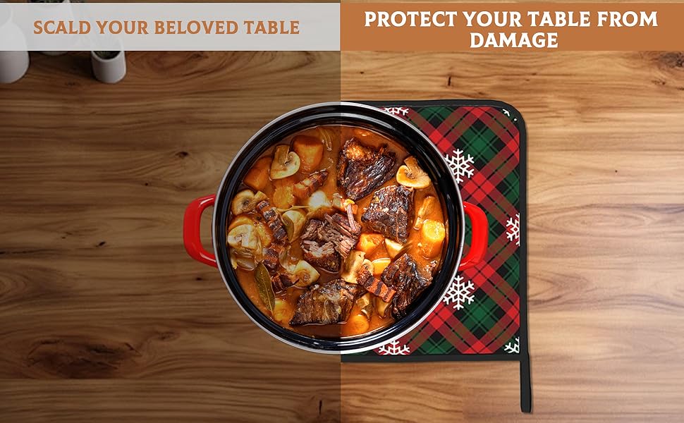 Daisies Flowers Pot Holders Set of 2 Heat Resistant Potholders,Fire Oven Hot Pads for Kitchen Cooking Baking Barbecue