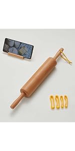 Classic Wood Rolling Pin, 17