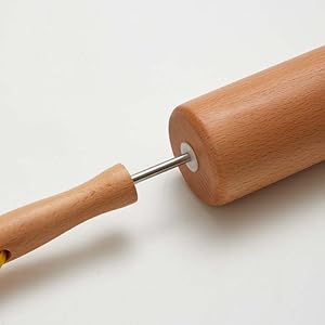 Classic Wood Rolling Pin, 17