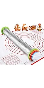 Classic Wood Rolling Pin, 17