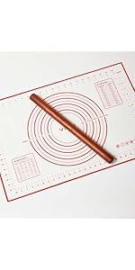 Classic Wood Rolling Pin, 17