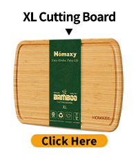 Homaxy Extra Large Organic Bamboo Cutting Boards for Kitchen, 18"x12" Wooden XL Cutting Board with Juice Groove and Handles, Charcuterie Butcher Block Wood Serving & Chopping Board - Pre Oiled