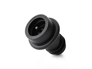 WOTOR Wine Saver Vacuum Pump with 4 Stoppers, Wine Stopper & Preserver, Reusable Bottle Sealer Keeps Fresh, Ideal Accessories Gift (Flat Handle)