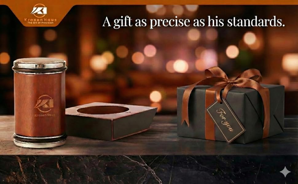 Tumbler Rolling Knife Sharpener Kit – Magnetic Manual System with 4 Angles & Walnut Base Diamond & Ceramic Discs | Kitchen Knife Sharpening Tool | Interchangeable, Easy & Safe Design