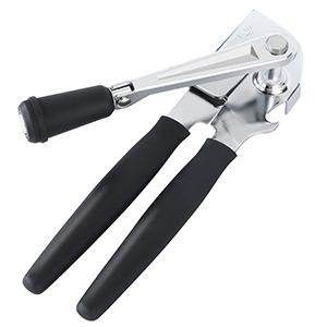 Manual Can Opener,Easy-Grip Hand Crank Can Opener for Seniors & Arthritis - Ergonomic Manual Opener, Heavy Duty for Large Cans, Safe & Comfortable Use at Home or Restaurant
