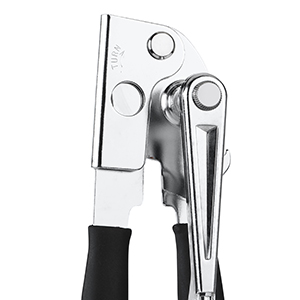 Manual Can Opener,Easy-Grip Hand Crank Can Opener for Seniors & Arthritis - Ergonomic Manual Opener, Heavy Duty for Large Cans, Safe & Comfortable Use at Home or Restaurant