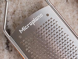 Microplane Professional Series Kitchen Grater new Coarse for Cheese, Carrot, Ginger, Coconut, Nuts and Horseradish with Stainless Steel Blades - Made in USA