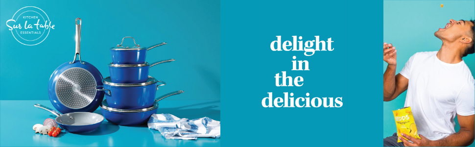 Sur La Table Kitchen Essentials Bake Sale Large 18 X 13 Inch PFA Free Ceramic Nonstick Cookie/Baking Sheet - Linen White