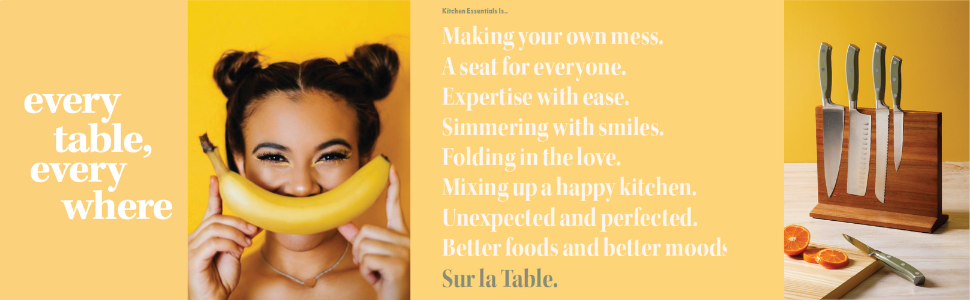 Sur La Table Kitchen Essentials Bake Sale Large 18 X 13 Inch PFA Free Ceramic Nonstick Cookie/Baking Sheet - Linen White