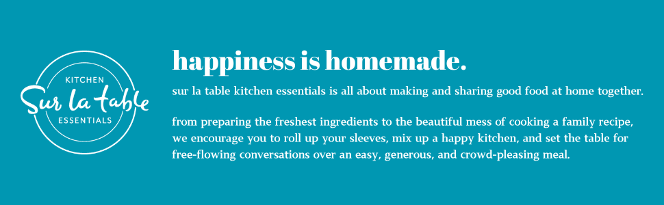 Sur La Table Kitchen Essentials Bake Sale Large 18 X 13 Inch PFA Free Ceramic Nonstick Cookie/Baking Sheet - Linen White