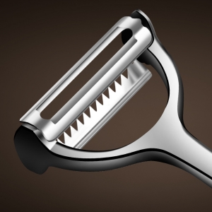 Multifunction Vegetable Peeler Julienne Peeler for Kitchen (2-in-1 peeler)