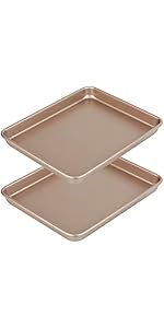 Muffin Cupcake Pan, Muffin Tins Nonstick 6, Muffin Top Cookie Cheese Cake Pan for Baking, Toast Oven Baking Supplies Small Cake Pans Muffin Cups Non Stick